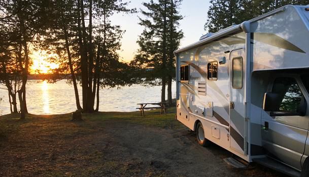 RV at Campground